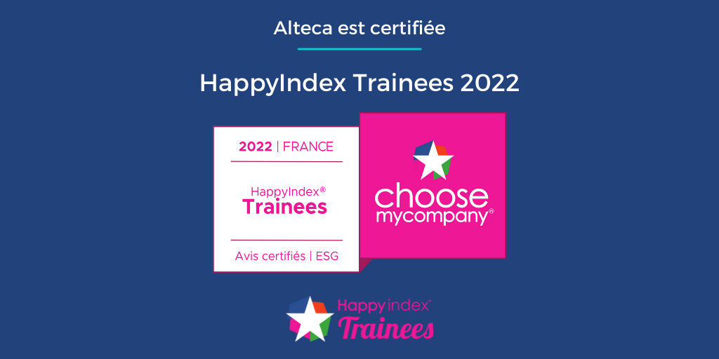 Alteca obtient le label Happy Trainees 2022